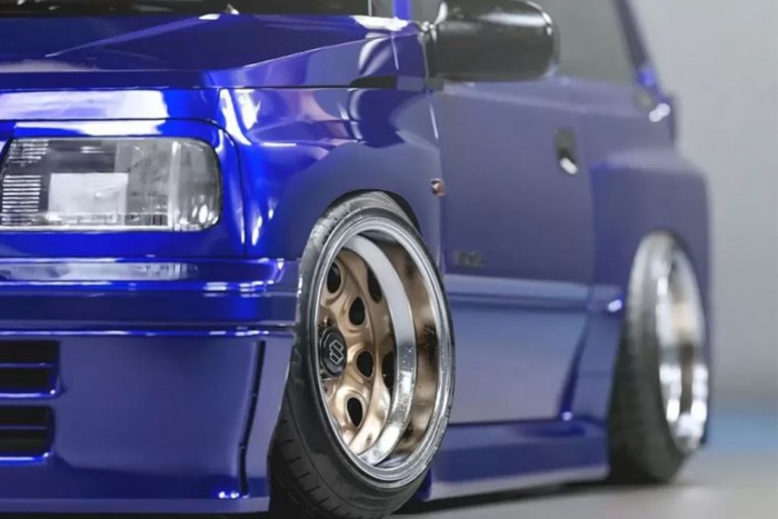 Neked bejön ez a szénné tuningolt Suzuki?