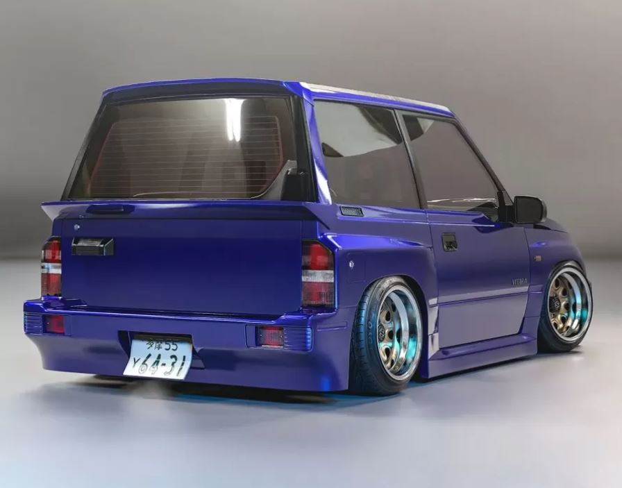 Neked bejön ez a szénné tuningolt Suzuki? 2