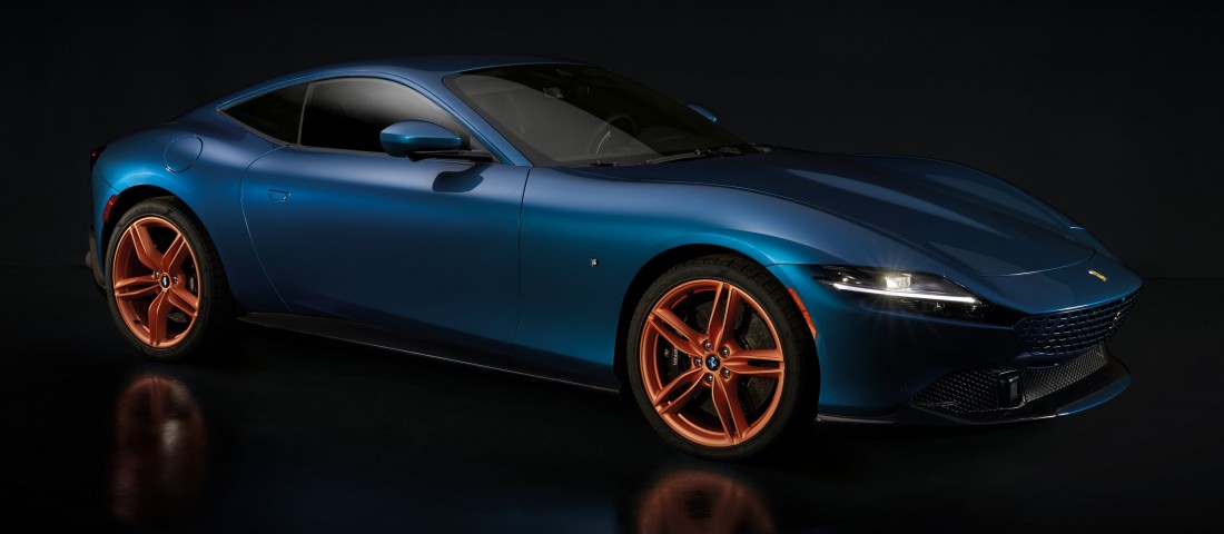 Használt ruha és sárfesték ihlette ezt a Ferrarit