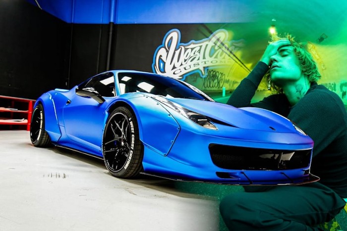 Ferrari bites it, Justin Bieber won’t get any more cars from it