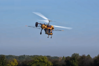 Már múzeumban pihen a magyar vidék jellegzetes helikoptere