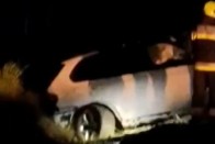 Levetkőzött, miután összetörte a lopott autót 1