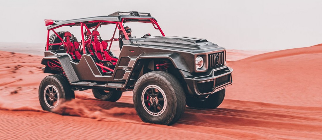 Brutális buggyt berhelt a Brabus