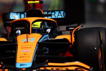 F1: Betegen, látászavarral időmérőzött Norris