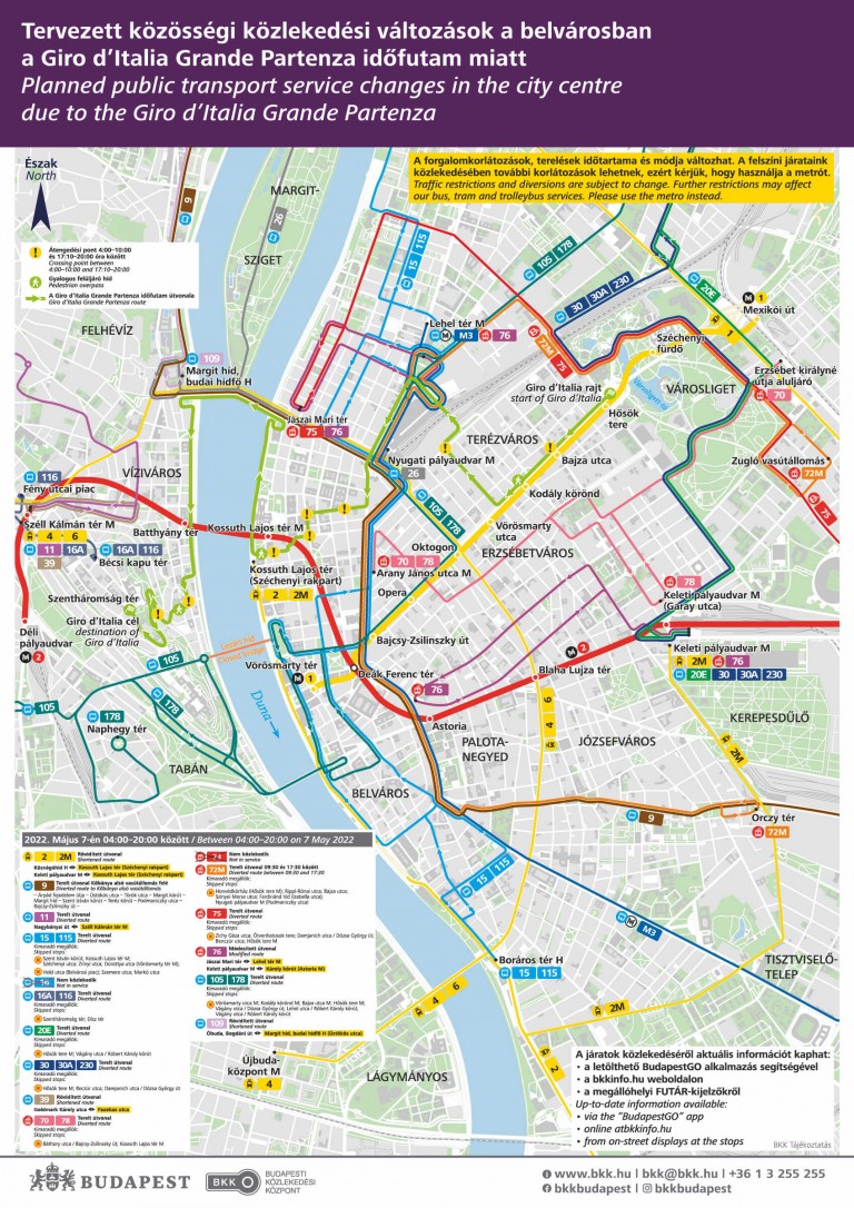 Fél Budapest megbénul a Giro d’Italia miatt 2