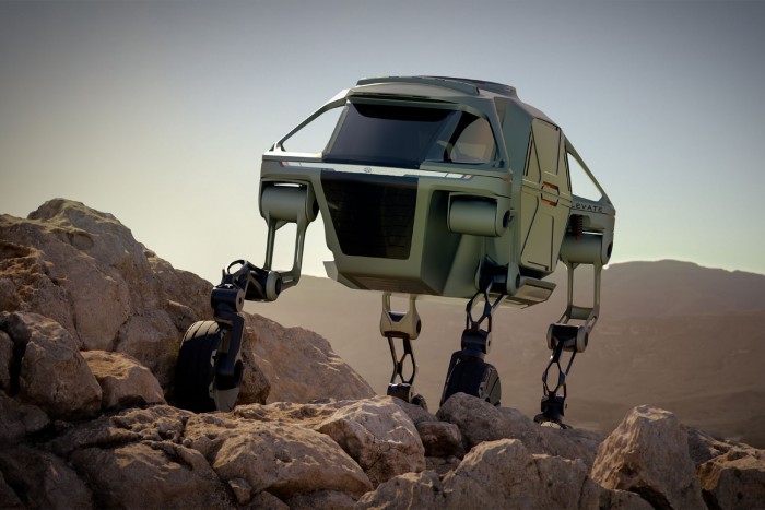 Már fejlesztik a négylábú autót