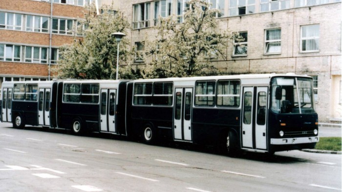 Bemutatkozott a BKV dupla csuklós Ikarusa 26 Bemutatkozott a BKV dupla csuklós Ikarusa 26