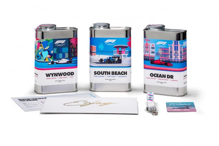 Már hivatalos kávéja is van a Forma-1-nek