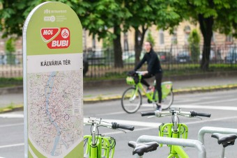 Új Bubi-állomásokat adtak át Budapesten