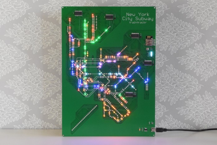 Nyomtatott áramkörön követheted, hol jár a metró