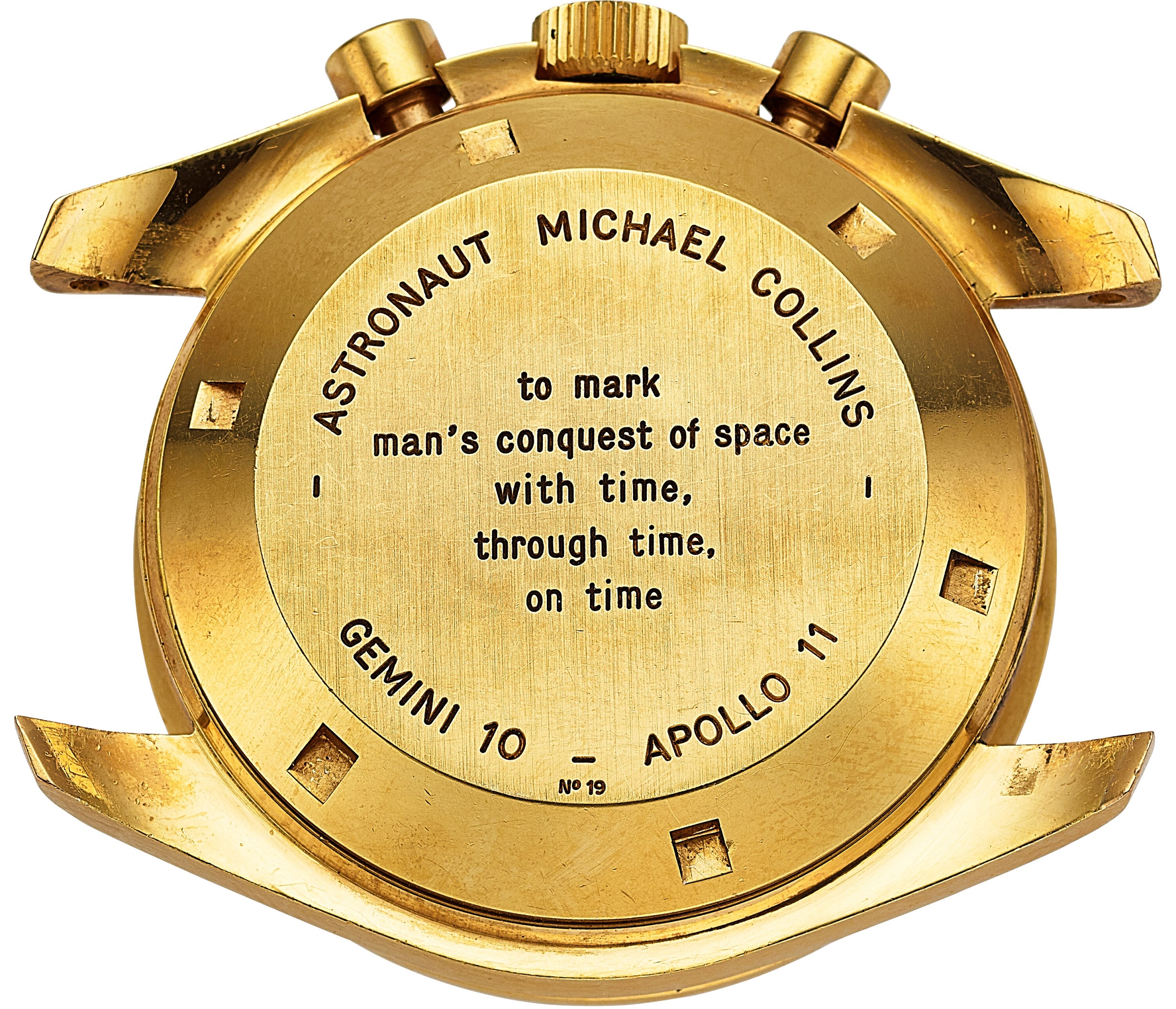 Az Apollo–11 űrhajósáé volt ez az óraritkaság 2