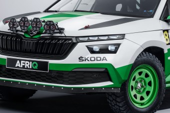 Ivóvizet is gyárt a Škoda versenyautója