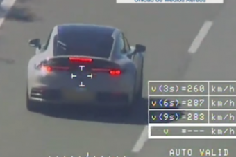 Letartóztatást ért a 285 km/órás száguldás