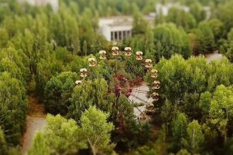 Úgy vették filmre Csernobilt, mintha egy élő terepasztal lenne