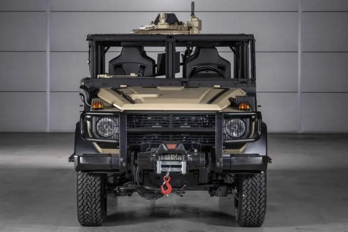 Ez a harci jármű nyomokban Mercedest tartalmaz