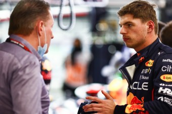 F1: Szembeállt apjával Verstappen