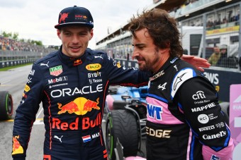 F1: Alonso üzent Verstappennek, támadni fog