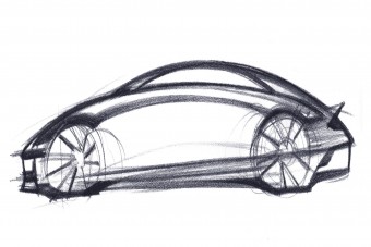 100 éves dizájnt kap egy új autó