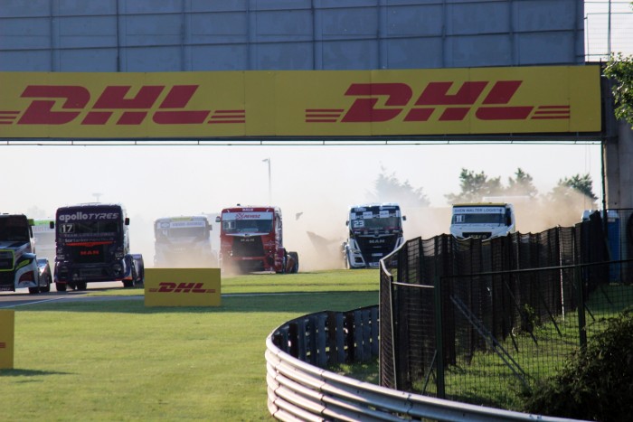 Ripityára törték Kiss Norbert kamionját a Hungaroringen 1