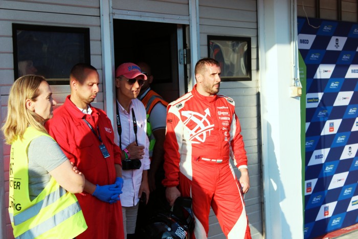 Ripityára törték Kiss Norbert kamionját a Hungaroringen 8