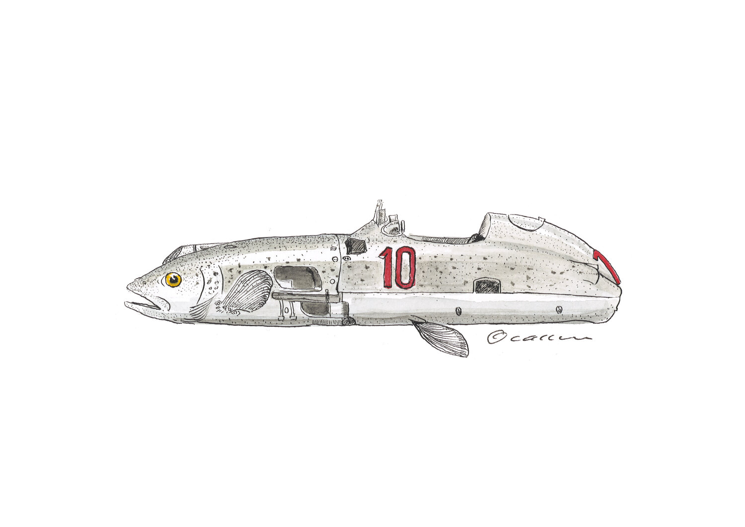 F1-es autókat kereszteztek halakkal, az eredmény zseniális 2