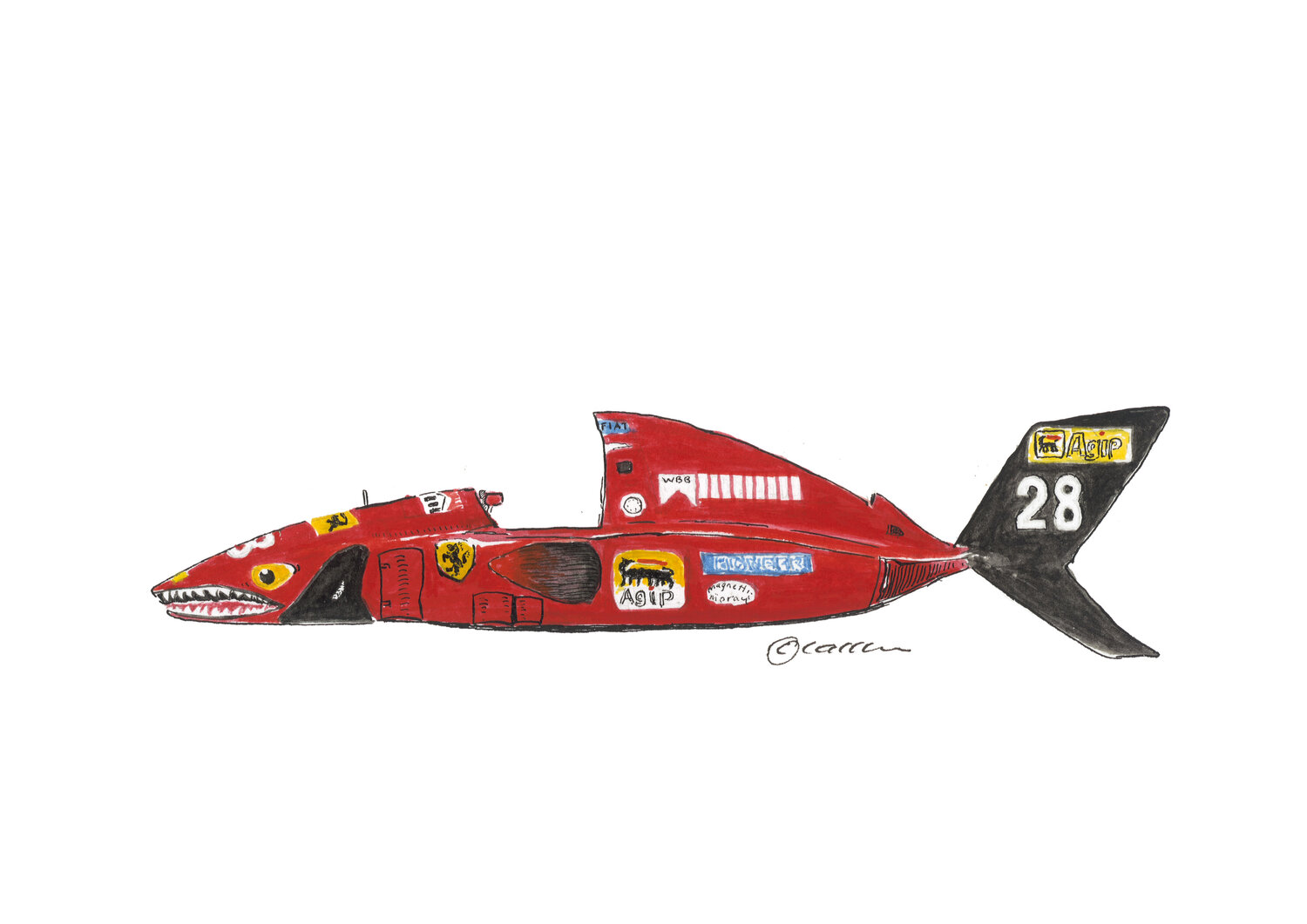 F1-es autókat kereszteztek halakkal, az eredmény zseniális 1