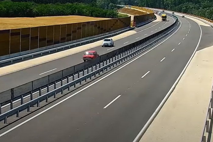 Könnyedén tragédia történhetett volna az M4-esen