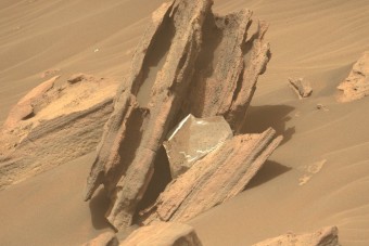 Saját szemetét fedezte fel a marsjáró