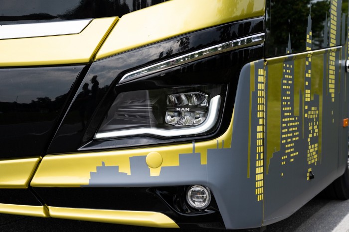 Így néz ki egy dizájndíjas városközi autóbusz