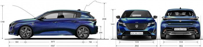 Van annyira jó, mint amilyen szép? – Peugeot 308 teszt 1