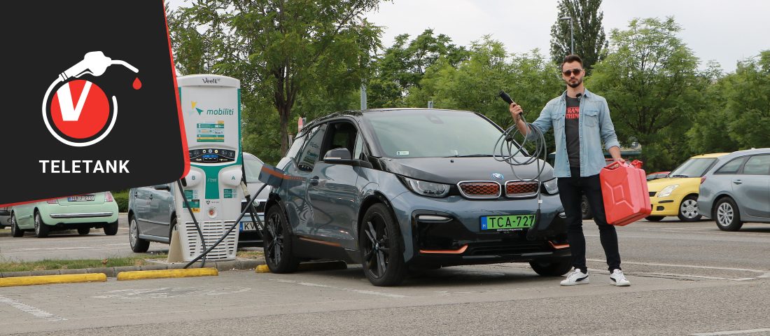 Villanyautó fogyasztását mértük meg a Teletankban!