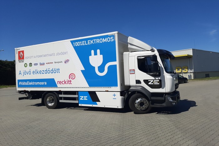 Így teljesít az első magyar Renault e-teherautó 21 Így teljesít az első magyar Renault e-teherautó 21
