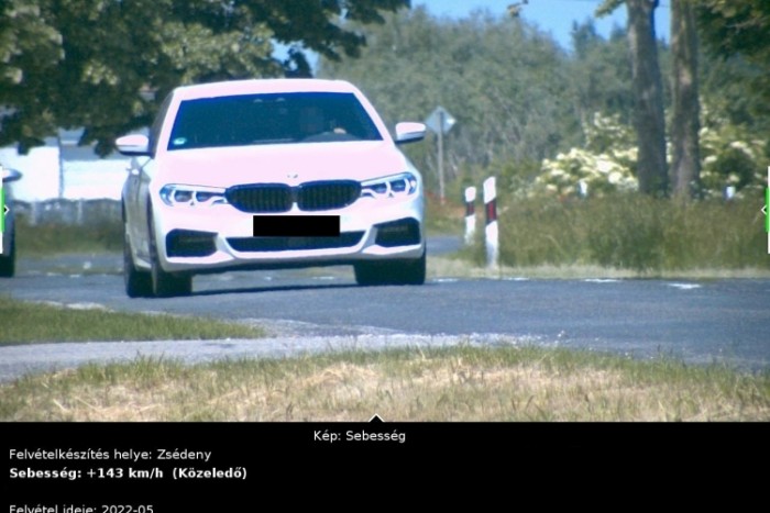 Rekordgyanús gyorshajtók Óbudán