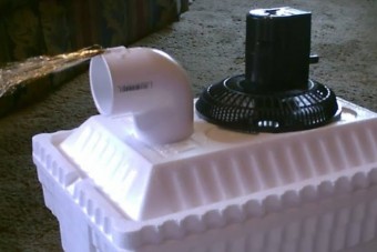 Némileg enyhíthet a pokoli hőségen az olcsó, otthon tákolt légkondi