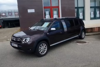 Fapad helyett teljes luxus, sőt elnöki kényelem egy Daciában