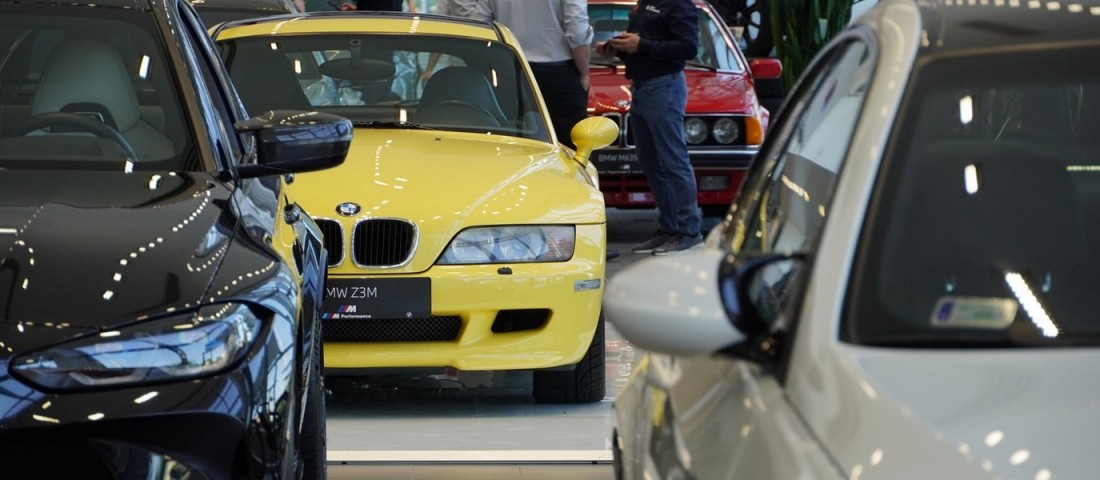 M-es BMW-k, amíg a szem ellát. Itt Budapesten!