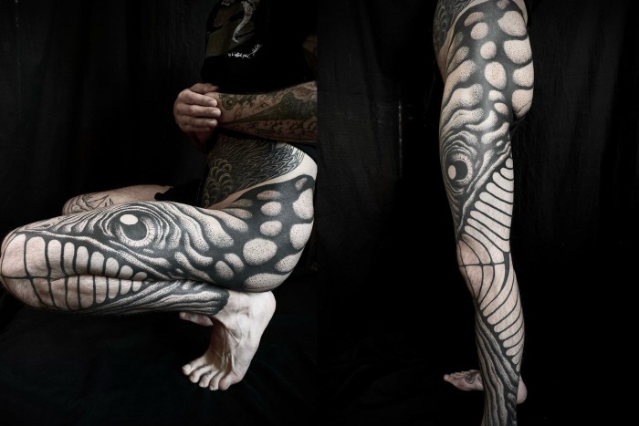 Ezek a tetoválások az emberrel együtt váltanak alakot