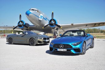Benzinzabálók a jövőnkért – BMW M850i és Mercedes-AMG SL 55