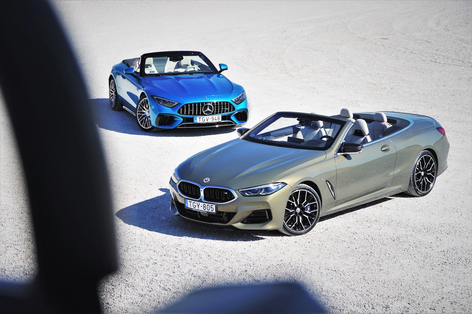 Benzinzabálók a jövőnkért – BMW M850i és Mercedes-AMG SL 55 14