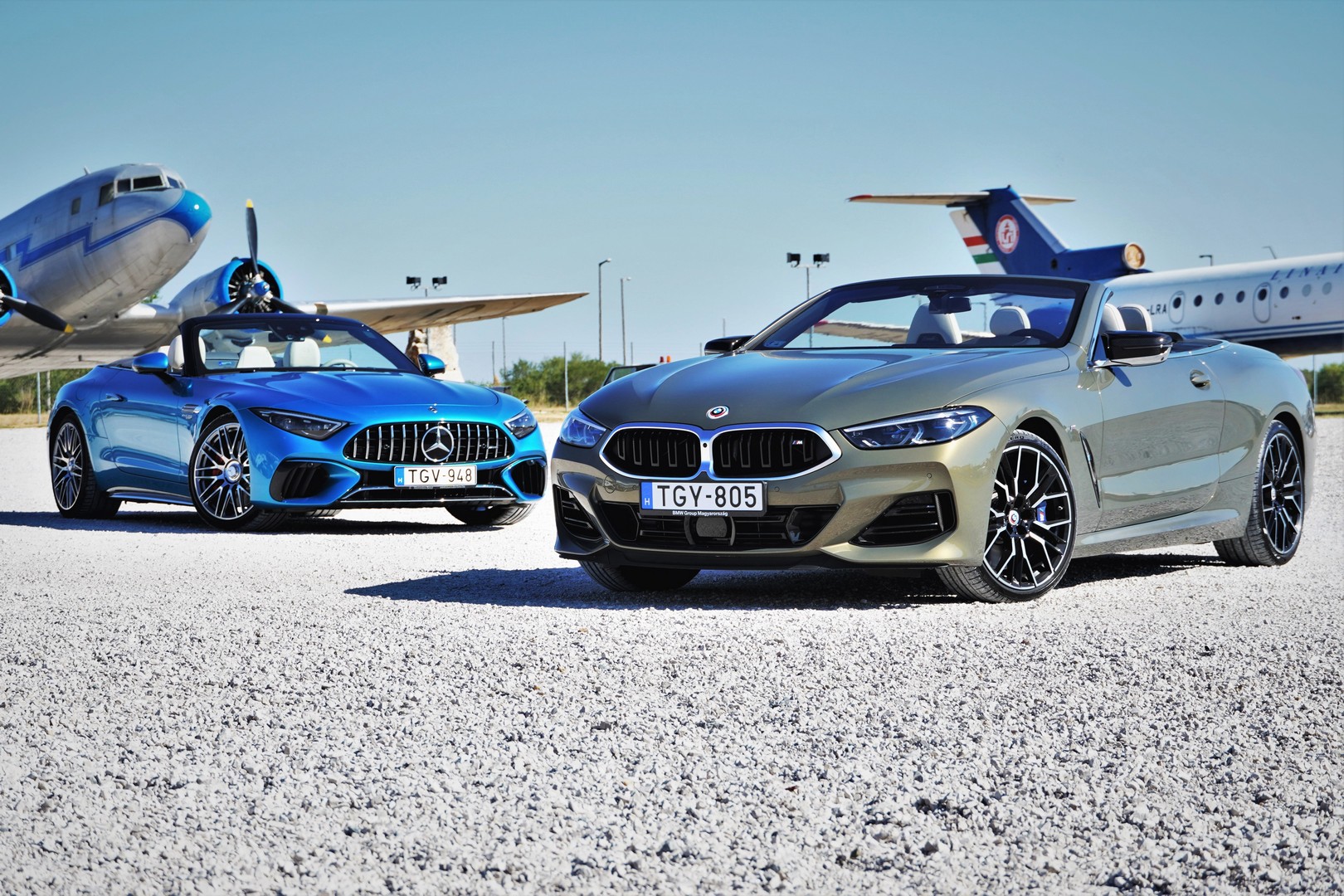 Benzinzabálók a jövőnkért – BMW M850i és Mercedes-AMG SL 55 29