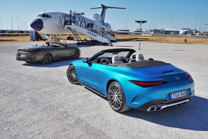 Benzinzabálók a jövőnkért – BMW M850i és Mercedes-AMG SL 55 96 Benzinzabálók a jövőnkért – BMW M850i és Mercedes-AMG SL 55 96