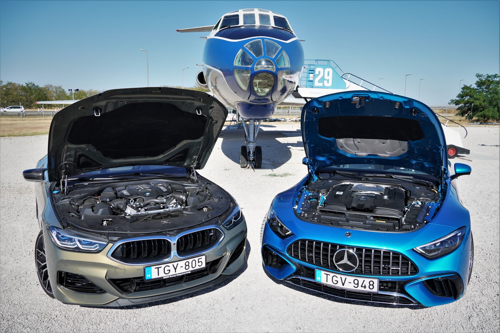 Benzinzabálók a jövőnkért – BMW M850i és Mercedes-AMG SL 55 45