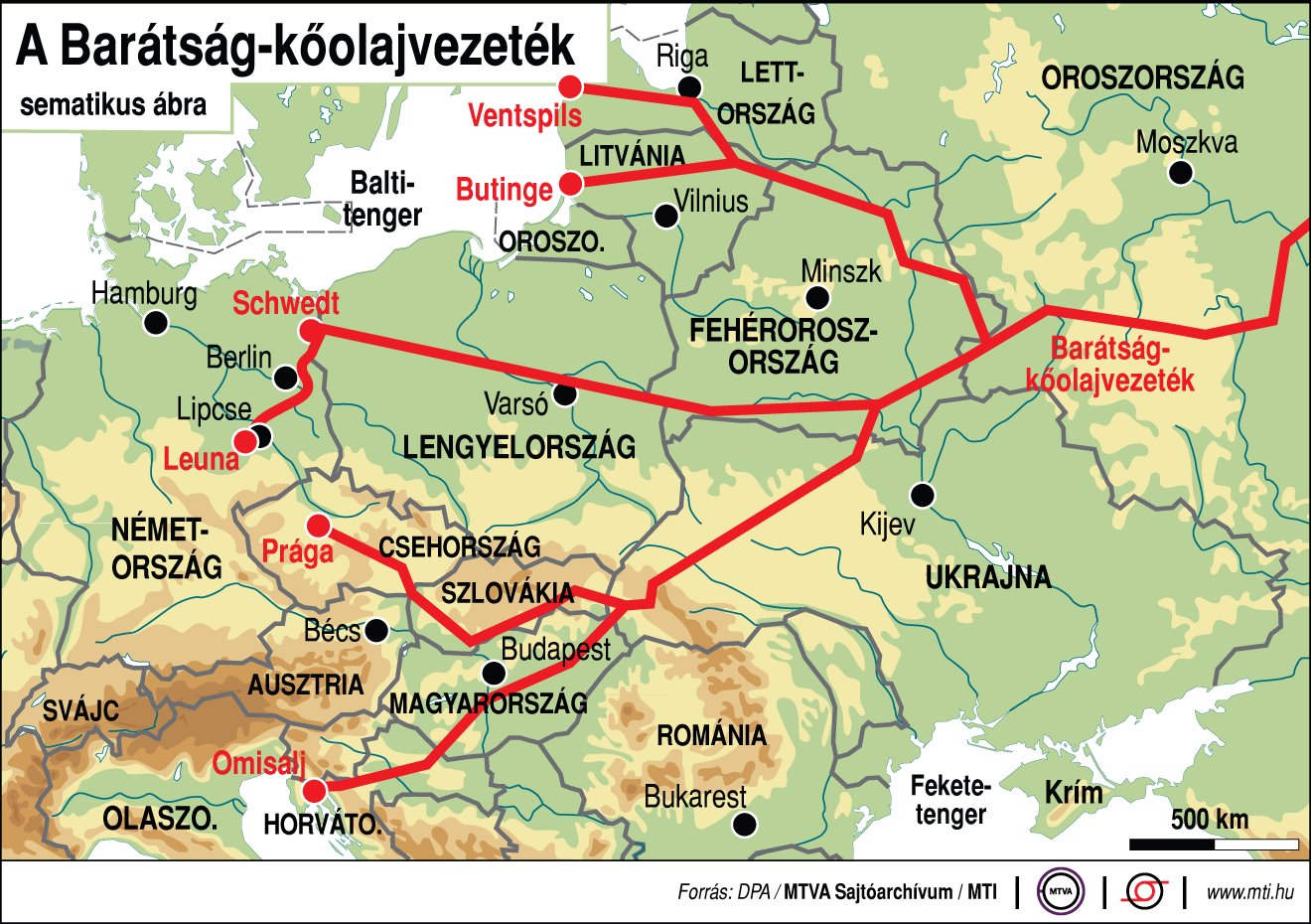 Hivatalos: újra érkezik kőolaj Magyarországra 1 | Vezess Hivatalos: újra érkezik kőolaj Magyarországra 1