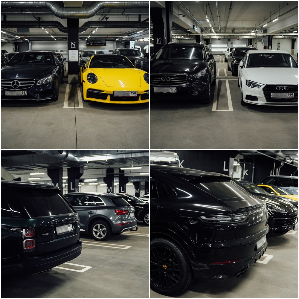 Hegyekben állnak az orosz luxusautók Helsinki repterén 1