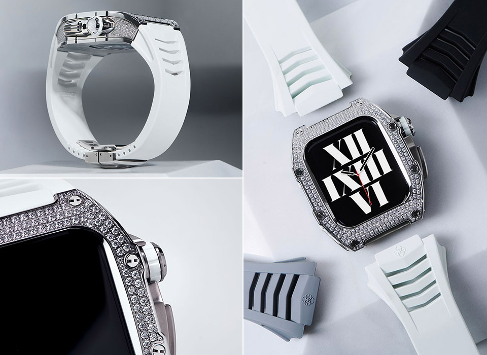 Hatmilliós, gyémánttal telerakott tok az Apple-okosórához 2 | Vezess Hatmilliós, gyémánttal telerakott tok az Apple-okosórához 2