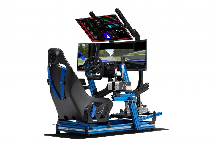 Brutális a Ford virtuális versenycsapatának szimulátora