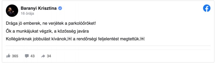 Megütöttek egy parkolóőrt Budapesten, a polgármester is megszólalt az ügyben 1