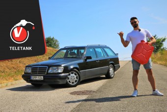Igazi klasszikus, szívódízellel - 124-es Mercedes a Teletankban!