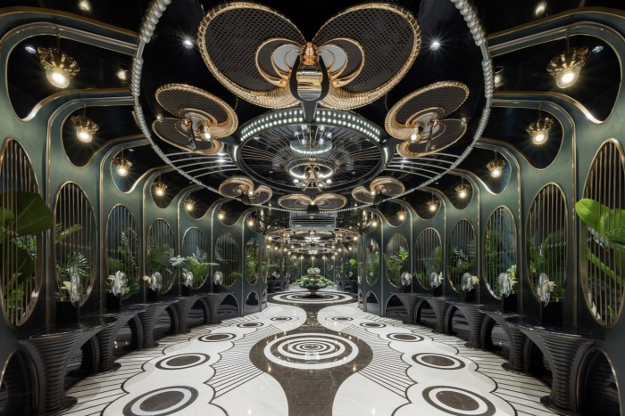 Elvarázsolt luxusmosdót építettek Kínában