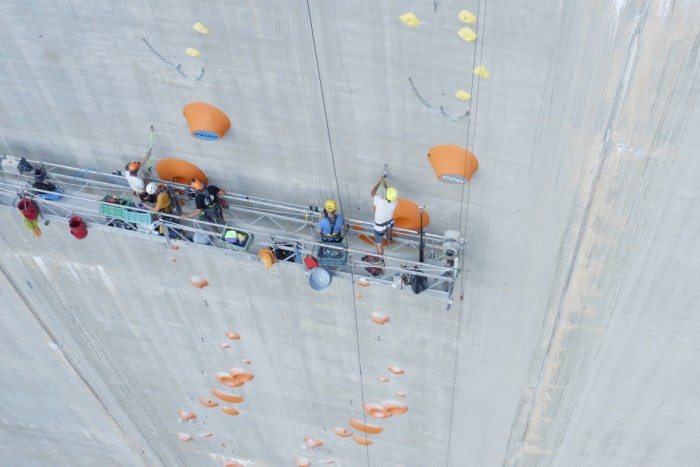 Megépítik a világ legnagyobb mászófalát 2